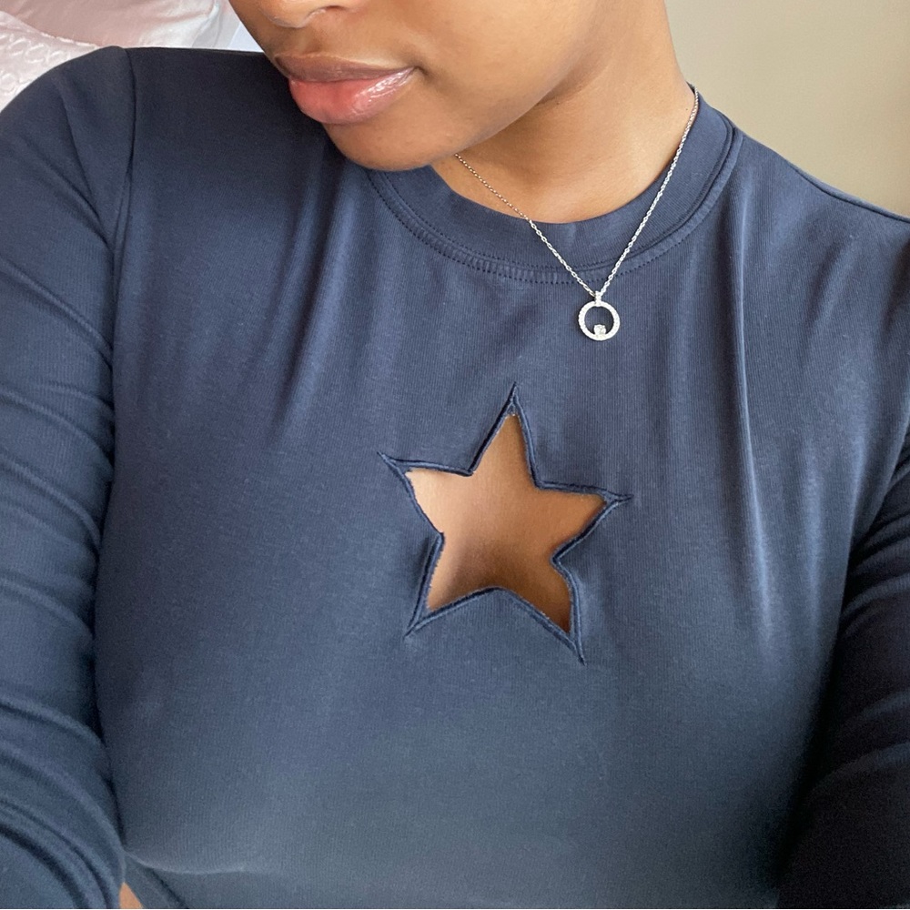 Stargirl Cutout Top